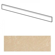 Fap Ceramiche Supernatural Crema Battiscopa 75 Matt RT