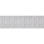 Бордюр Fap Ceramiche Supernatural Kilim Argento Listello