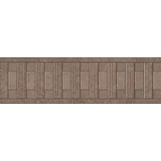 Бордюр Fap Ceramiche Supernatural Kilim Visone Listello