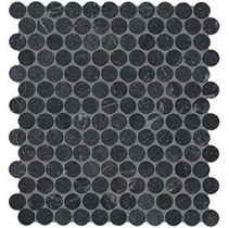 Fap Ceramiche Roma Grafite Round Mosaico