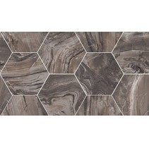 Flaviker PI.SA Supreme Exotic Brown Mosaico Hexagon Rett.