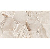 Flaviker PI.SA Supreme Onyx Prestige Mosaico Hexagon Rett.