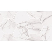 Мозаика Flaviker PI.SA Supreme Royal Statuario Mosaico Hexagon Rett.