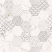 Напольная плитка Fondovalle Infinito White Hexagon Matte (6.5 mm)