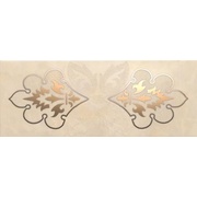 Декор Gardenia Orchidea Onice Nat Avorio Ins. Damasco Oro 9