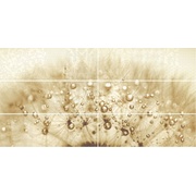 Панно Global Tile Elle 1693-0002 Одуванчик (из 6-и пл.)