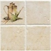 Декор Golden Tile Анастасия Чайник Бежевый