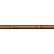 Бордюр Golden Tile Bamboo Коричневый