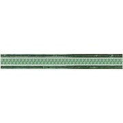 Бордюр Global Tile Barcelona GT-BAR-L-30/250/GR Зеленый узкий