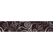 Бордюр Golden Tile Сенатор Коричневый