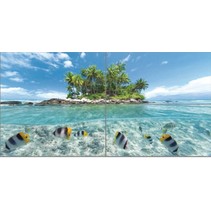 Golden Tile Summer Stone Остров (из 4 штук)