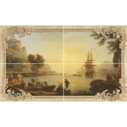 Панно Gracia Ceramica Rotterdam Beige Panno (из 4-х плиток)