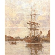 Панно Gracia Ceramica Normandie Beige panno 02 (из 2-х плиток)