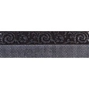 Бордюр Gracia Ceramica Pelegrina Black