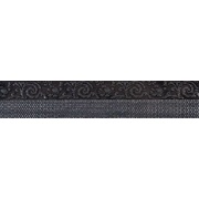 Бордюр Gracia Ceramica Pelegrina Black-2