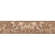 Бордюр Gracia Ceramica Soul Soul dark brown 01 Бордюр 45х10,7