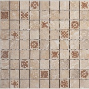 Мозаика Grasaro Sand stone GT-280-m02/gr Decor Beige