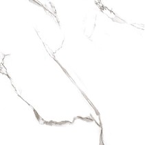 Grasaro Marble classik Snow White белоснежный блестящий, GT-270/g