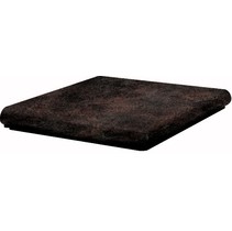 Gres de Aragon Vulcano Esquina Negro