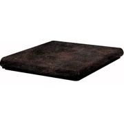 Угловая ступень Gres de Aragon Vulcano Esquina Negro