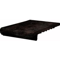 Gres de Aragon Vulcano Peldano Negro