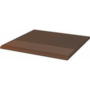Ступень Grupa Paradyz Cloud Brown Простая ryflowana prosta strukt.
