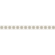 Бордюр Grupa Paradyz Piumetta Piume Bianco Murano