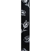 Halcon Ceramicas Blancos Tulipan Listello Negro