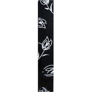 Бордюр Halcon Ceramicas Blancos Tulipan Listello Negro