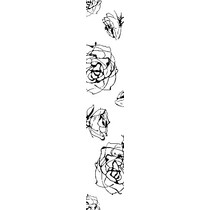 Halcon Ceramicas Blancos Roses Listello Blanco