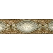 Бордюр Halcon Ceramicas Botticino Crema Listelo Bride - 1 ORO