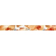 Бордюр Halcon Ceramicas Orquideas Amarillo-Naranja Colours List. Amarillo-Naranja