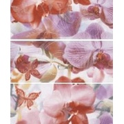 Декор Halcon Ceramicas Orquideas Vino-Berenjena Colours Vino-Berenjena