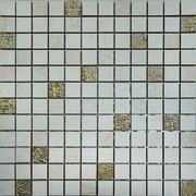 Мозаика Halcon Ceramicas San Angelo Nerea Crema Beige Gold