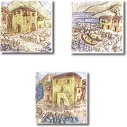 Декор Herberia Mistral Form Cinqua Terre Lucida (компл. из 3-х шт.)