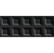 Ibero Black & White Cubic Black