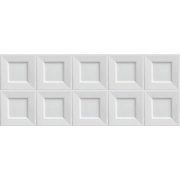 Настенная плитка Ibero Black & White Cubic White