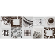 Настенная плитка Ibero Black & White Décor Buffet (2 из 3, 3 вида без выбора)