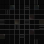 Декор Ibero Black & White Mosaico Cubic Black
