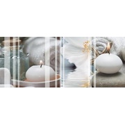 Декор Ibero Fusion white sky Soul 1 Inserto