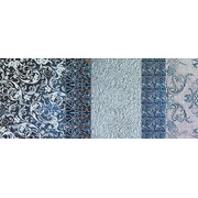 Декор Impronta italgraniti Shine Batik Turchese Decoro B