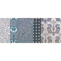 Impronta italgraniti Shine Batik Turchese Decoro C