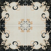 Декор Infinity Ceramic Tiles Castello Del Monte Roseton Crema