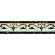 Бордюр Infinity Ceramic Tiles Castello Fronzola Cenefa Crema