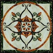 Декор Infinity Ceramic Tiles Castello Fronzola Roseton Crema