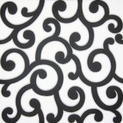 Декор Infinity Ceramic Tiles Elegance Chic Bianco-Nero