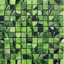 Infinity Ceramic Tiles Lotus Mosaico Verde