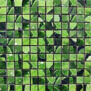 Мозаика Infinity Ceramic Tiles Lotus Mosaico Verde