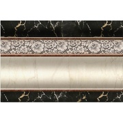Цоколь Infinity Ceramic Tiles Portoro Marmol Zocalo