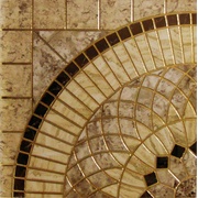 Панно Infinity Ceramic Tiles Rimini Roseton Beige